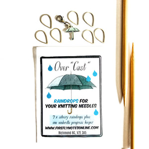raindrops stitch markers