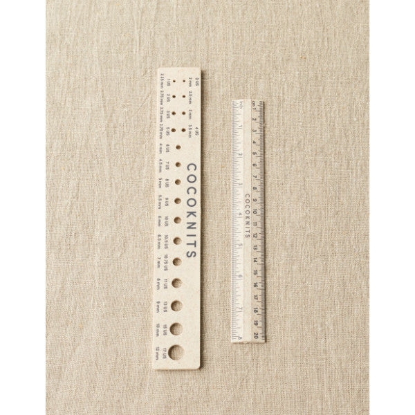 ruler and gauge set from cocoknits