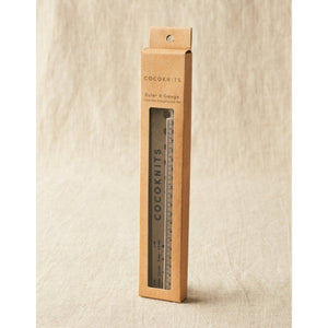 cocoknits ruler and gauge set in the box