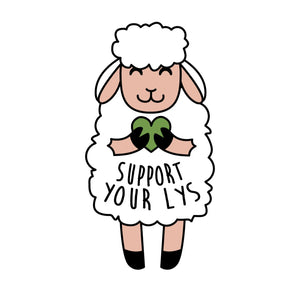 Support Your LYS Enamel Pin